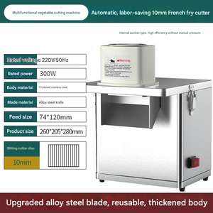 Cortadora <span class=keywords><strong>de</strong></span> Verduras Automática Industrial, Máquina Eléctrica <span class=keywords><strong>de</strong></span> Alta Capacidad para Procesar Cebollas, Papas y Zanahorias - Product Image 3