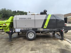 Pompe per calcestruzzo usate pompe per calcestruzzo Zoomline HBT90.18.195SU 90m ³/h pompa Diesel Mini pompa per calcestruzzo - Product Image 3