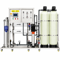 Système de filtration d'eau par osmose inverse haute précision 3000L en acier inoxydable 380V, équipement de traitement de l'eau