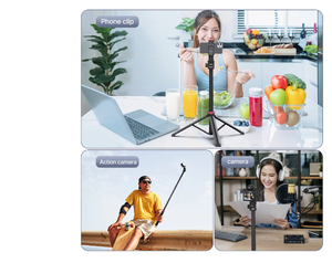 Ulanzi MT-79 2M Portable universel tré<span class=keywords><strong>pied</strong></span> en alliage d'aluminium support de <span class=keywords><strong>lampe</strong></span> Support LT028 lumière de remplissage caméra d'<span class=keywords><strong>action</strong></span> légère - Product Image 6