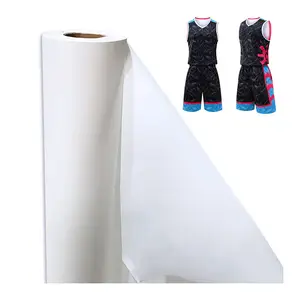 Direct Factory High-Transfer Rate Heat Transfer Paper White Jersey Sublimation Printing Textiles Application