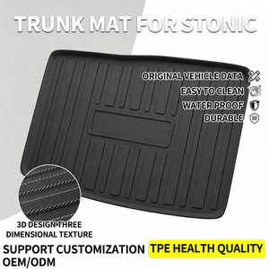 Alfombrilla para Maletero de Coche de Material TPE Resistente al Agua y a la Intemperie, para <span class=keywords><strong>Kia</strong></span> KX1 <span class=keywords><strong>2018</strong></span>-2026, Diseño ODM - Product Image 1
