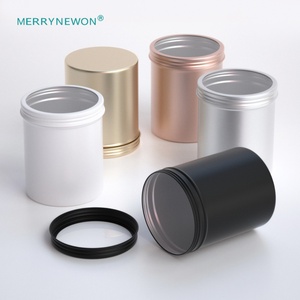 Lata Redonda de Aluminio de 400 ml con Ventana para Regalo, para Azúcar, Golosinas, Gelatina, Chocolate, Velas - Color Personalizable - Product Image 2
