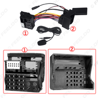Module audio AUX-in MP3 pour voiture 5.0, adaptateur musical pour Audi A4/B7/TTs/TT/A8/R8/A3, faisceau de câblage stéréo