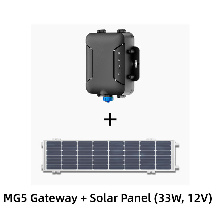 แผงโซลาร์เซลล์ MG5 สีดำ