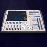 Consola de Iluminación Profesional para Escenarios con Flightcase, Controlador DMX 512 de Alta Calidad, Mezclador de Luces LED Par Móviles para DJ