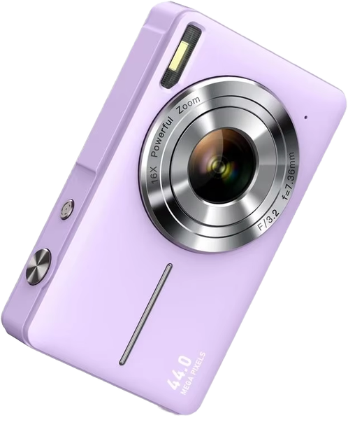 Professional 1080p Dual Screen Mini Digital Camera with Ultra HD 30fps Anti-Shake Zoom Lens CMOS Sensor for Clear Video Capture