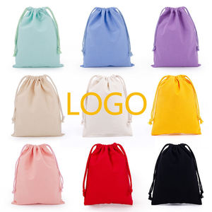 Pochette promotionnelle en toile de coton écologique avec cordon de serrage et ouverture supérieure, personnalisable avec logo imprimé, pour bijoux et cadeaux, vente en gros - Product Image 6