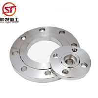 Plaque de raccordement plate de type axial usinée CNC en acier inoxydable 304/316, résistante à haute pression, avec connexion par boulons DN15-800