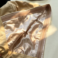 Sous-foulards doublés 100% soie de mûrier, sous-bonnets en jersey de soie de bambou pour le soin des cheveux, châles ethniques, sous-foulards en soie