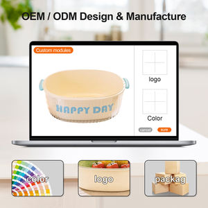 घरेलू रसोई के उपयोग के लिए थोक नई शैली डबल-लेयर प्लास्टिक कोलैंडर स्ट्रैनर, पानी फ़िल्टरिंग फल और सब्जी के साथ - Product Image 5