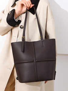 Sacs seau de créateur de mode en cuir PU de haute qualité, sacs à bandoulière décontractés, sacs à main de luxe pour femmes, sacs fourre-tout - Product Image 4