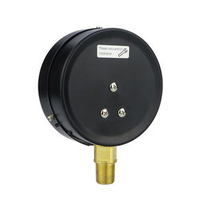 Medidor de pressão de óleo mecânico de 4 polegadas para compressor de ar seco chinês, medidor de pressão de água com 1,6% de precisão - Product Image 3