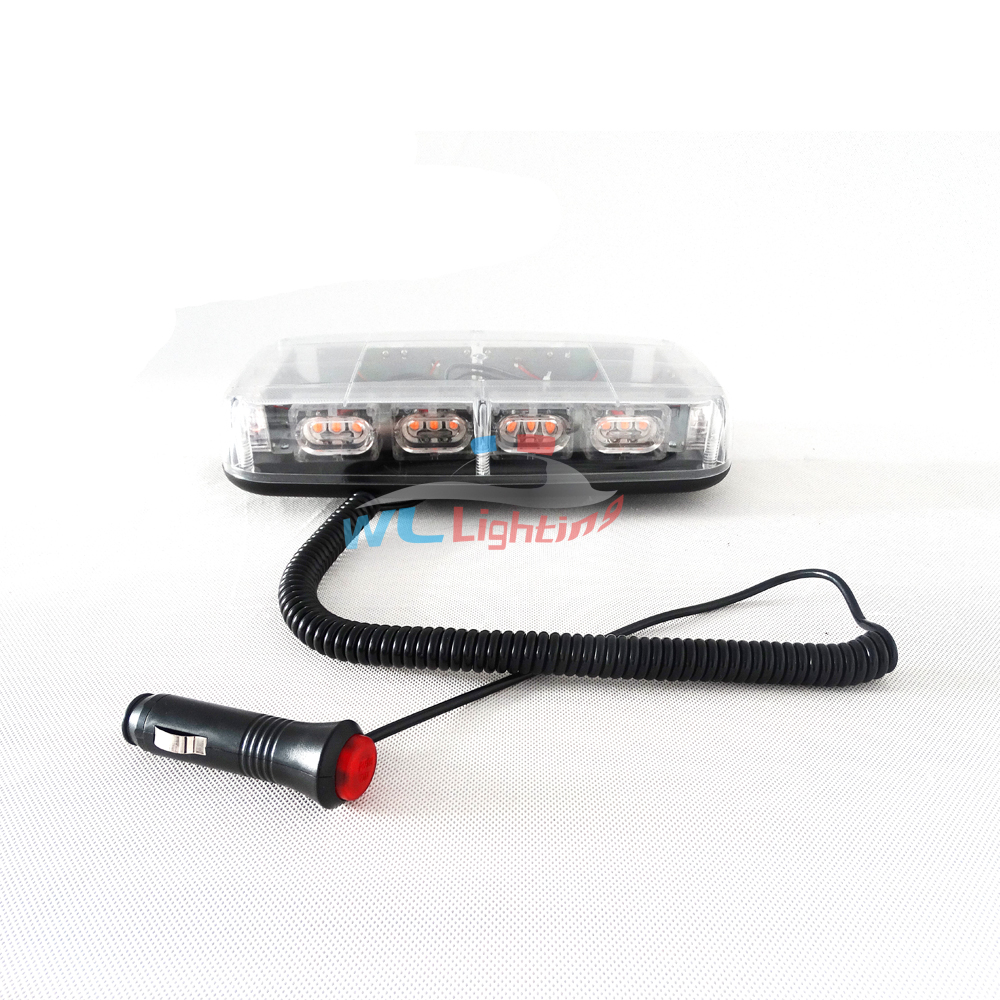 Стробоскоп на крыше автомобиля, 36 светодиодов, 12 дюймов, световая балка, аварийная вспышка белого и желтого цвета