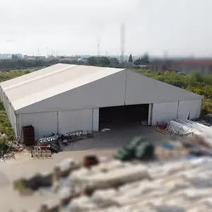 Carpa de boda y fiesta de PVC blanco con Marco en <span class=keywords><strong>A</strong></span> de aleación de aluminio de 20x20m para eventos de invierno al aire libre como funerales y fiestas - Product Image 1