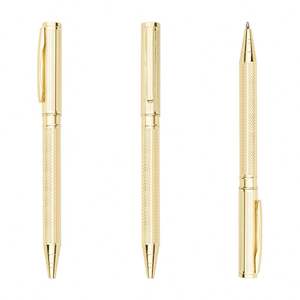 Bolígrafos de Metal de Lujo Negros, Bolígrafo de Metal Publicitario con Impresión de Logotipo Personalizado para Oficina - Product Image 3