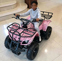 Quad tout-terrain pour jeunes, quadricycle équipé de porte-bagages, excellent cadeau pour les jeux en pleine nature
