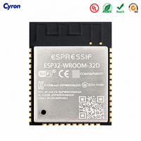 Modul WiFi ESP32 ESP8266 WROOM-32D 32U WROVER-B IB E IE WROOM-02D 02U dan Papan Pengembangan ESP32-DevKitC