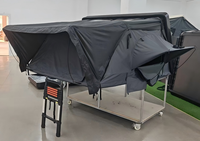Tente de toit de voiture en acier moderne pour usage extérieur