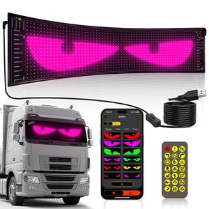 1 buah kontroler aplikasi layar Led panel matriks Led fleksibel 5V mata Led untuk mobil teks gulir tanda Led animasi untuk truk - Product Image 1