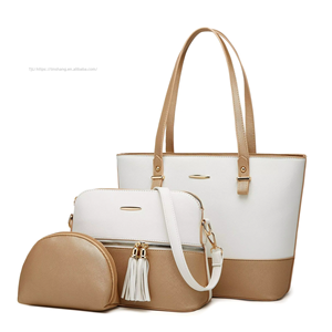Conjunto de Bolsos Atmosféricos con Combinación de Colores, Conjunto de Tres Piezas, Bolso de Hombro, Bolso Bandolera, Bolsos de Mujer, Venta al Por Mayor de Fábrica - Product Image 6