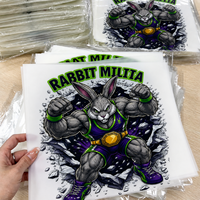 Transferts DTF de haute qualité personnalisés pour T-shirts Chine vente en gros prêt presse sérigraphie transfert autocollant lavable