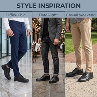 Chaussures Derby pour hommes, personnalisées avec logo OEM, fabriquées directement en usine, noires, perforées, confortables, respirantes, à lacets