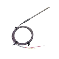Stainless Steel Thermocouple OEM Temperature Probe 0-300°C Wide Temperature Range 0.1°C High Precision RTD Sensor for HVAC