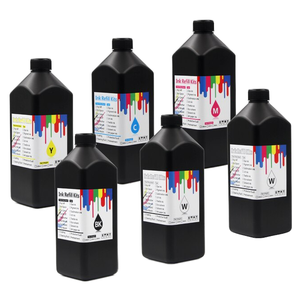 Supercolor – Encre UV LED XP600 de haute qualité pour imprimantes numériques à base d'eau 1000ML T Series pour DX5 DX7 XP600 TX800 - Product Image 1