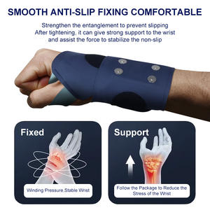 Bracelet chauffant TENS portable sans fil rechargeable par USB pour soulager les douleurs au poignet et au corps, soin du canal carpien et de l'arthrite - Product Image 5