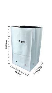 <span class=keywords><strong>Sac</strong></span> de culture HUIKE PE 3 gallons, épaissi, respirant, robuste, réutilisable, fournitures de jardinage pour la <span class=keywords><strong>plantation</strong></span> de graines et les volets. - Product Image 2