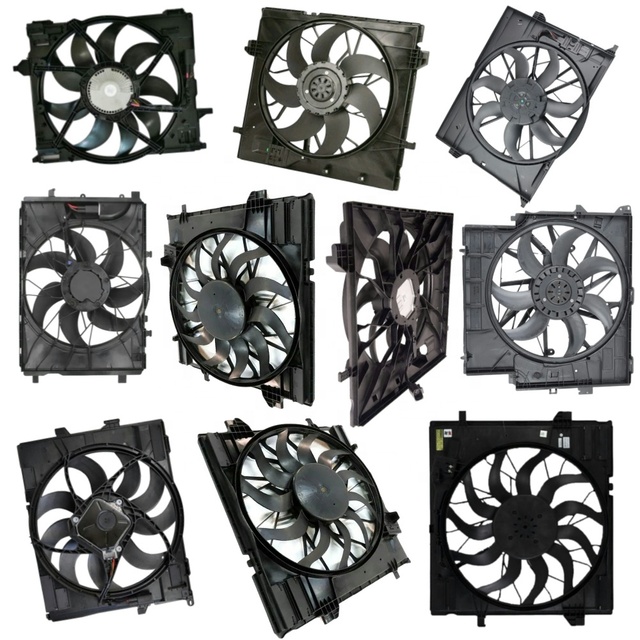 Suitable for Mercedes-Benz BMW Air Conditioner Condenser Fan Heatsink Cooling Fan