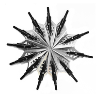 Pointes de flèche en aluminium de 150 grains, pointes de flèche larges, pointes de flèche pour tir à l'arc, pointes de flèche pour la chasse, accessoire de flèche DIY