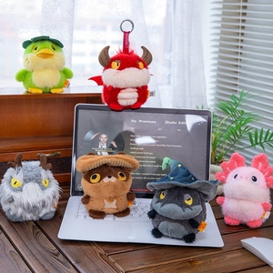 Llavero de Peluche de <span class=keywords><strong>Criaturas</strong></span> Prehistóricas, Muñeco de Pareja, Regalo para Actividades de Oficina, Colgante de Tiranosaurio Rex de 15 cm, Unisex - Product Image 2