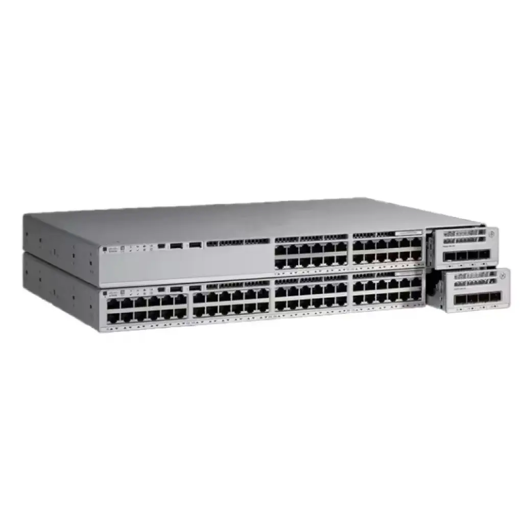 Orijinal dağıtım C9200 serisi 48-port veri ağı şartları 4x10G Uplink anahtarı C9200L-48T-4G-E