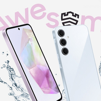 Venta al por Mayor de Teléfonos Móviles A35 Originales, Pantalla AMOLED de 6.6 Pulgadas y 120Hz, CPU Octa Core, Android 14, 5G LTE CDMA, Doble SIM, Francés