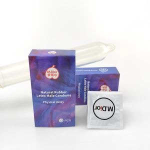 Hochwertige männliche Latex kondome mit ultimativem Verzögerung zeitpunkt Guter Preis für verbesserten Intim schutz - Product Image 5