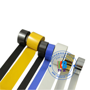 Wire Cable Marking Stamping White Black Color Foil Ribbon 8mm*1000m Thermal Transfer <strong>Coder</strong> Printer Ribbon - Product Image 6