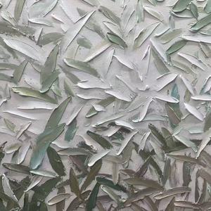 Pintura Acrílica Texturizada Abstracta de Vientos Susurrantes, Cuadro Enmarcado Impasto sobre Lienzo, Arte de Pared Pintado a Mano para Sala de Estar y Hogar - Product Image 5