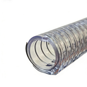 Tubo Flessibile in PVC Rinforzato con Filo d'Acciaio a Spirale di Alta Qualità, Personalizzabile per Irrigazione Giardino e Sistemi di Riscaldamento Solare dell'Acqua - Product Image 3