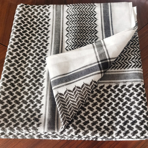 Keffiyeh Saudí Palestina para Adultos, Shemagh Rojo Árabe Premium, Pañuelo para la Cabeza Musulmán para Hombres - Product Image 5