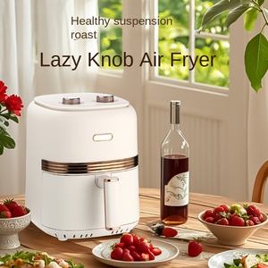 Friteuse électrique 1200W à usage compact et économe en énergie 4.5L Friteuse à air sans huile de cuisine Mini cuisinière électrique compacte pour couple - Product Image 5