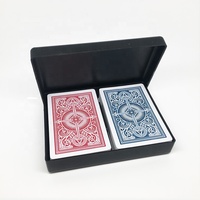 Cartes à jouer publicitaires personnalisables haut de gamme avec boîte en papier durable pour usage familial