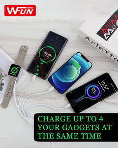 <span class=keywords><strong>4</strong></span> In 1 Horloge Telefoon Oplader Kabel Multi Oplaadsnoer Snelle Magnetische Kabel 3.3ft Usb Type C Voor Apple Watch Iphone Pods <span class=keywords><strong>Android</strong></span> - Product Image 3