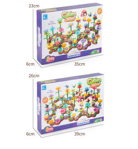 Nouveau <span class=keywords><strong>2023</strong></span> Ensemble de jouets de jardin de fleurs 272 pièces, Jouets de fleurs, Ensemble de blocs de construction de fleurs, Ensemble de blocs de construction DIY pour enfants - Product Image 6