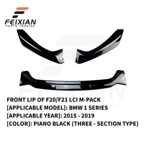 Nuovo per <span class=keywords><strong>Serie</strong></span> <span class=keywords><strong>1</strong></span> <span class=keywords><strong>F20</strong></span> F21 2015-2019 Paraurti Anteriore Finitura Lucida Montaggio Universale Bulloni Retrofit Aggiornamento a Vite 6 Mesi - Product Image 3