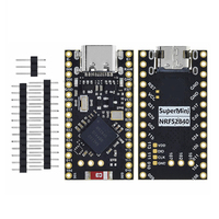 Papan Pengembangan NRF52840 Baru Kompatibel dengan Nice Nano V2.0 BLE5.0 Modul Nirkabel 2.4G Manajemen Pengisian Daya Baterai USB-C