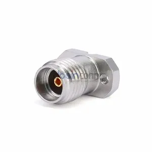 Conector de alta frequência de 2 furos para montagem em flange de 50ohm 26.5G 3.5mm