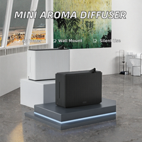 Diffuseur d'arômes mural sans eau, intelligent, pour huiles essentielles, avec bouteille en plastique rechargeable, pour la maison et l'hôtel