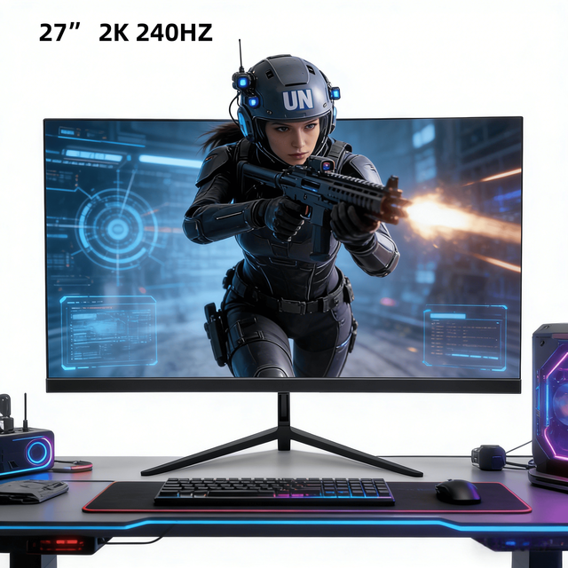 Wholesale Cheap 27 Inch Monitor 2K 240Hz IPS Screen 1ms Response 2560*1440 Borderless for Office Gaming Daily Working